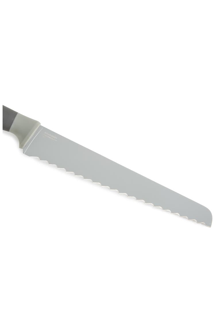 Leo Balance 9-Inch Nonstick Bread Knife, Alternate, color, GREY