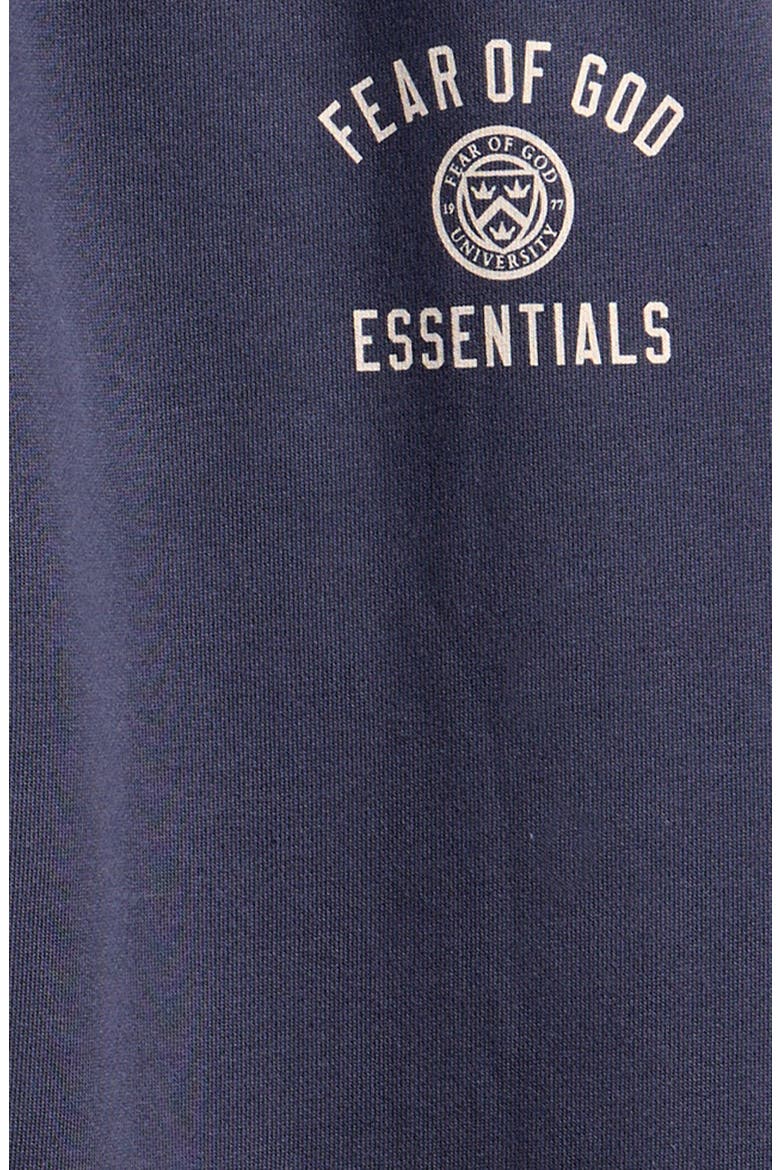 Kids' Logo Cotton Blend Sweatpants, Alternate, color, MARINE