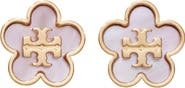 Tory Burch Forget Me Not Enamel Stud Earrings