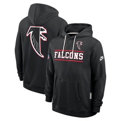 Men's Nike Black Atlanta Falcons Alt Sideline Standard Issue Dri-FIT Hoodie