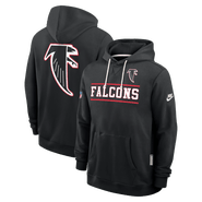 Nike Men's Nike Black Atlanta Falcons Alt Sideline Standard Issue Dri-FIT Hoodie