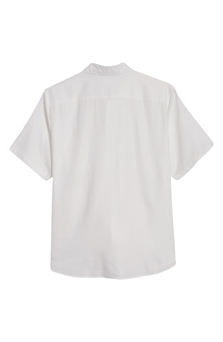 Cutter & Buck Windward Short Sleeve Twill Button-Up Shirt, Alternate, color, 