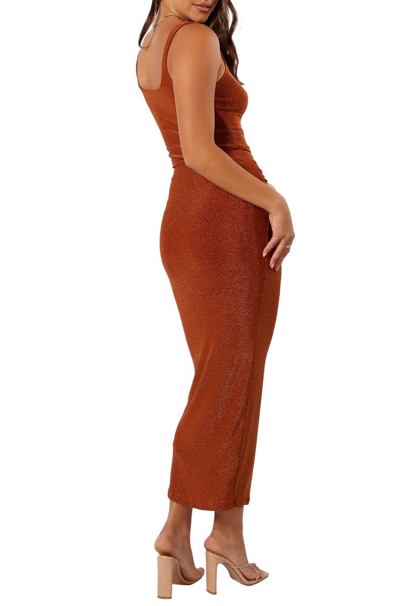 Petal & Pup Lena Metallic Crop Tank & Tie Detail Skirt, Alternate, color, 