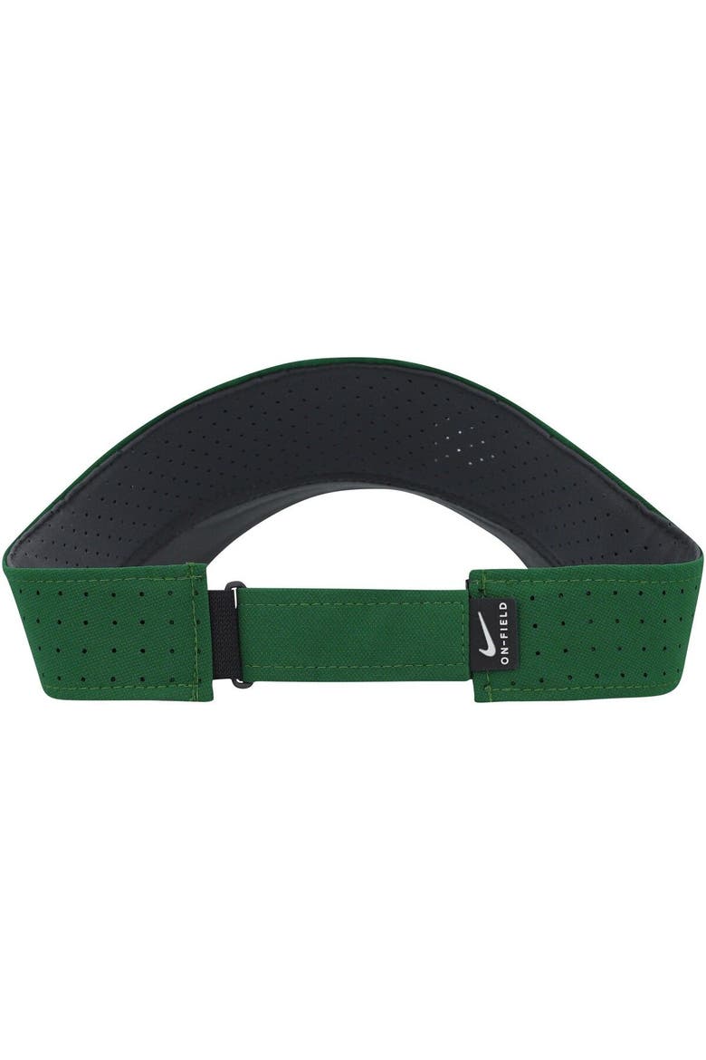 Men's Nike  Green Baylor Bears 2023 Sideline Performance Adjustable Visor, Alternate, color, Green