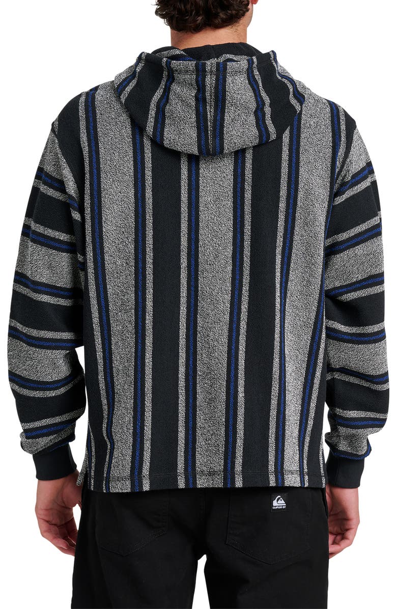 Quiksilver Playa Stripe Henley Hoodie, Alternate, color,