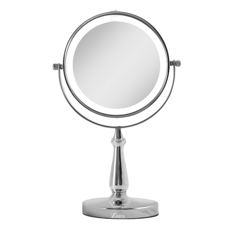 Lighted Makeup Mirror with 8X/1X Magnifications