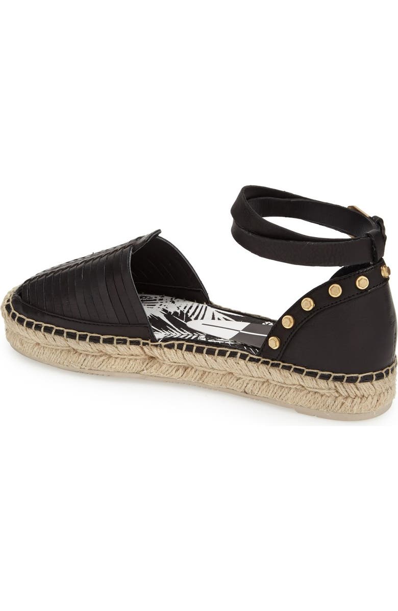 Dolce Vita 'Ceyla' Leather Ankle Strap Espadrille, Alternate, color,