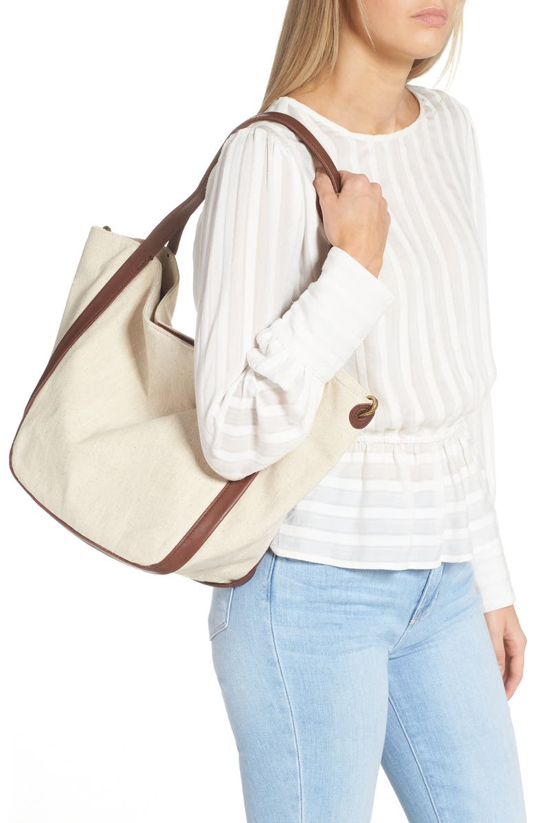 Madewell The Sydney Cotton
Linen Blend Tote Bag, Alternate, color,
