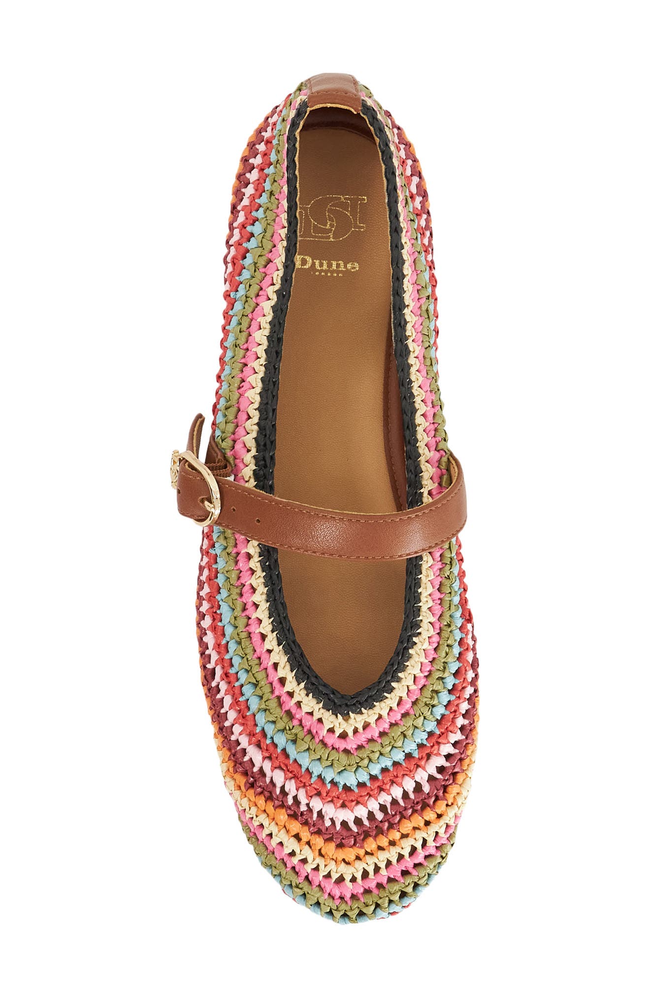 Haloha Mary Jane Flat, Alternate, color, PINK MULTI