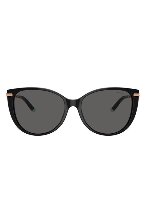 57mm Cat Eye Sunglasses