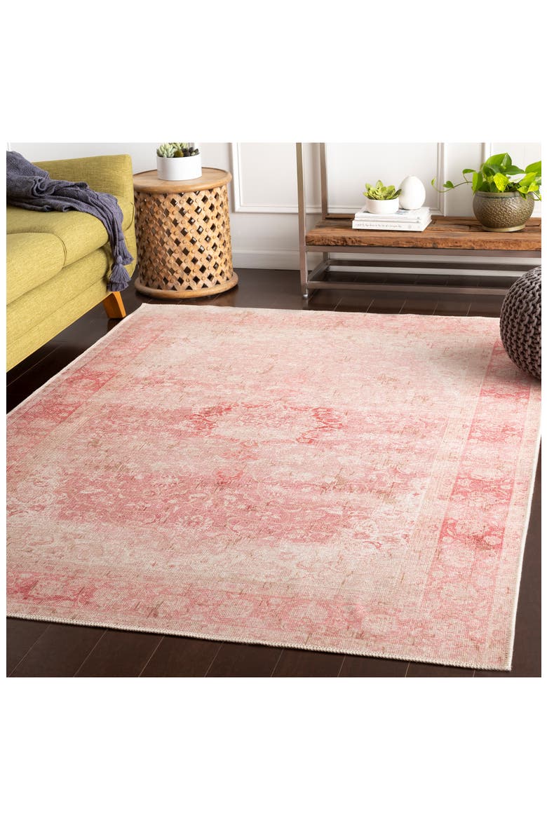 Amelie Area Rug, Alternate, color, ROSE