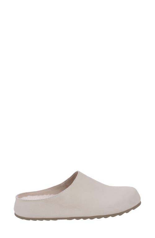 Gc Shoes Pax Faux Fur Lined Clog In White