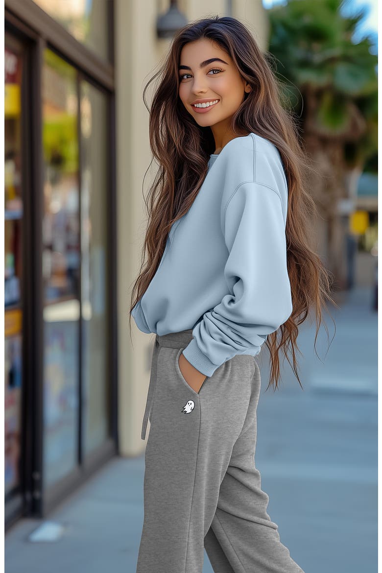 Ghost Jogger Sweatpant, Alternate, color, Heather Grey