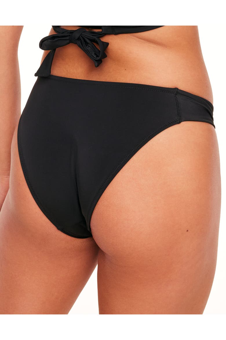 Bobbie Swimwear Bikini Panty, Alternate, color, Black