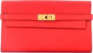 Pre-Owned Hermes Kelly Wallet Epsom Long