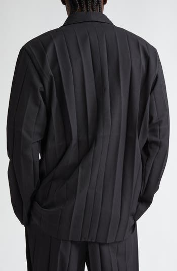 Homme Plissé Issey Miyake Edge Ensemble Pleated Single Homme Plissé Issey Miyake Edge Ensemble Pleated Single