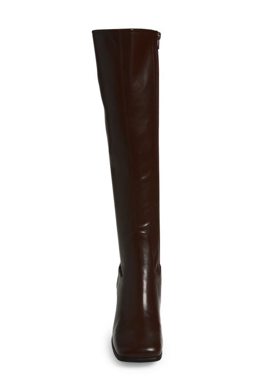 Jeffrey Campbell Hotlava Knee High Boot In Brown