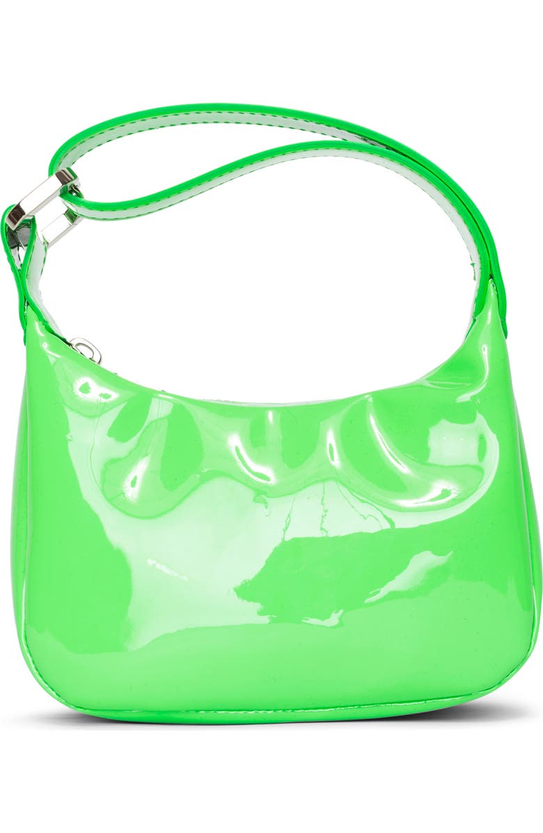 EÉRA Mini Moonbag Patent Top Handle Bag, Main, color,