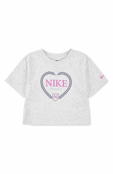 Nike Kids' Game Swoosh Match Boxy Graphic T-Shirt