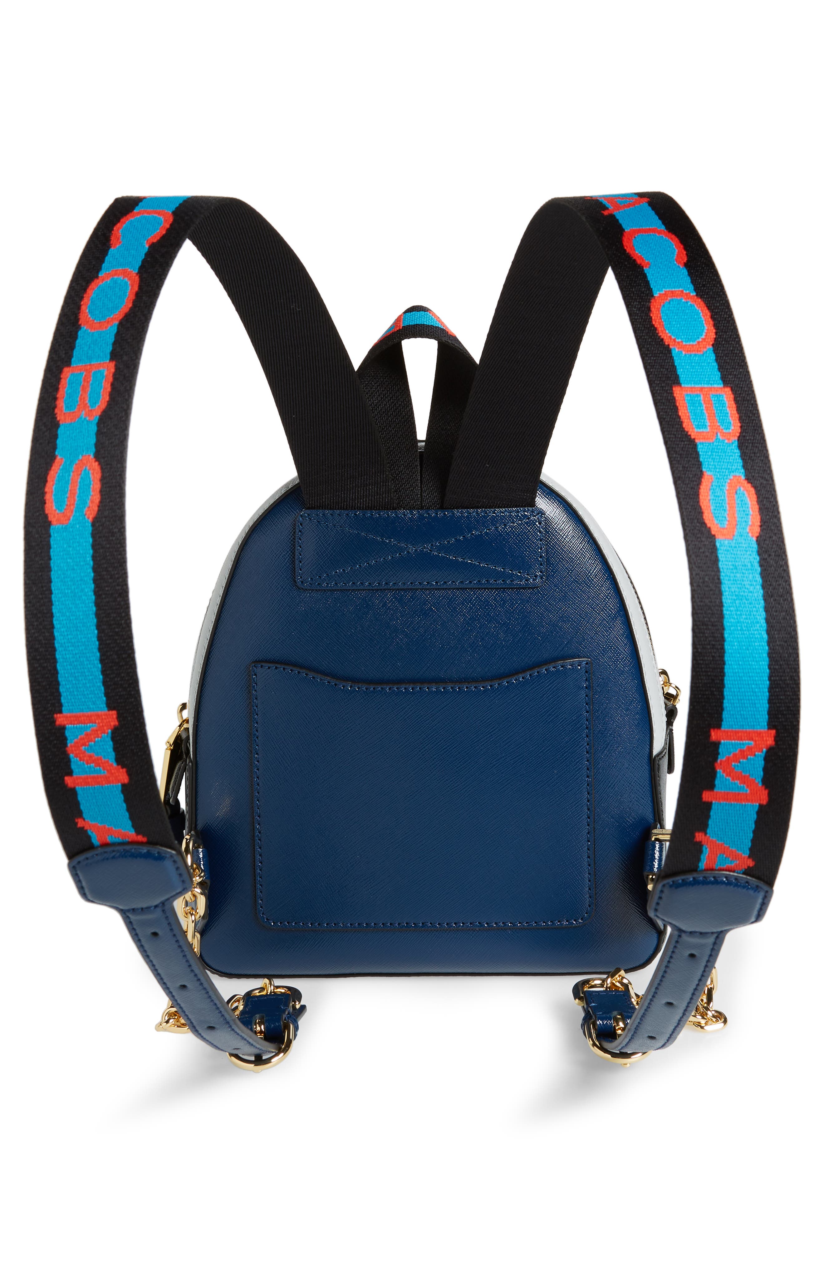 The Marc Jacobs MARC JACOBS Pack Shot Leather Backpack, Alternate, color, 