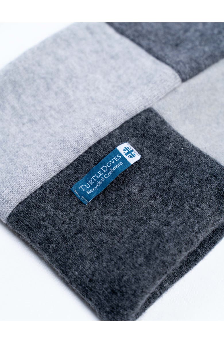 Celtic & Co. Cashmere Neckwarmer And Glove Bundle, Alternate, color, Grey Mix