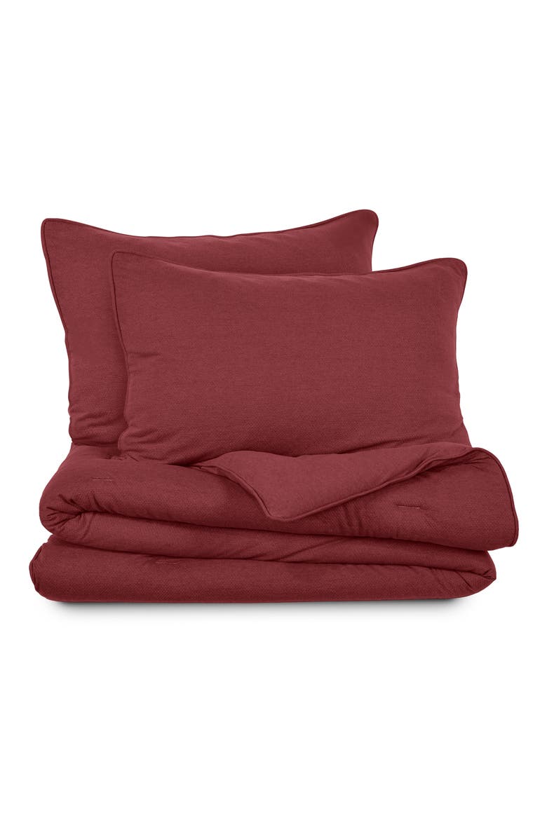 Moab Comforter Set, Main, color, BERRY