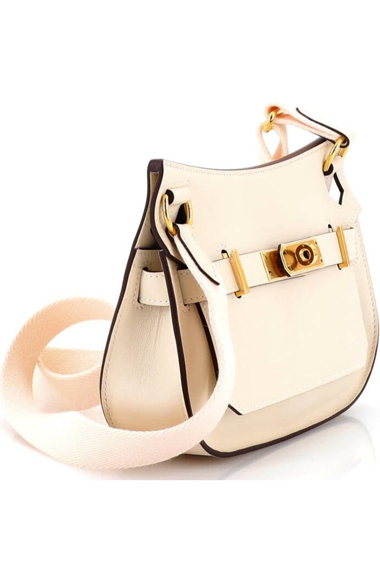 Pre-Owned Hermes Jypsiere Bag Swift Mini, Alternate, color, Nata