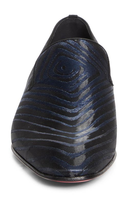 Christian Louboutin Dandelion Stripe Jacquard Venetian Loafer