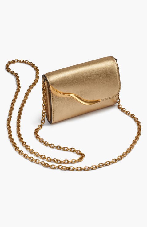Malverne Metallic Wallet On String