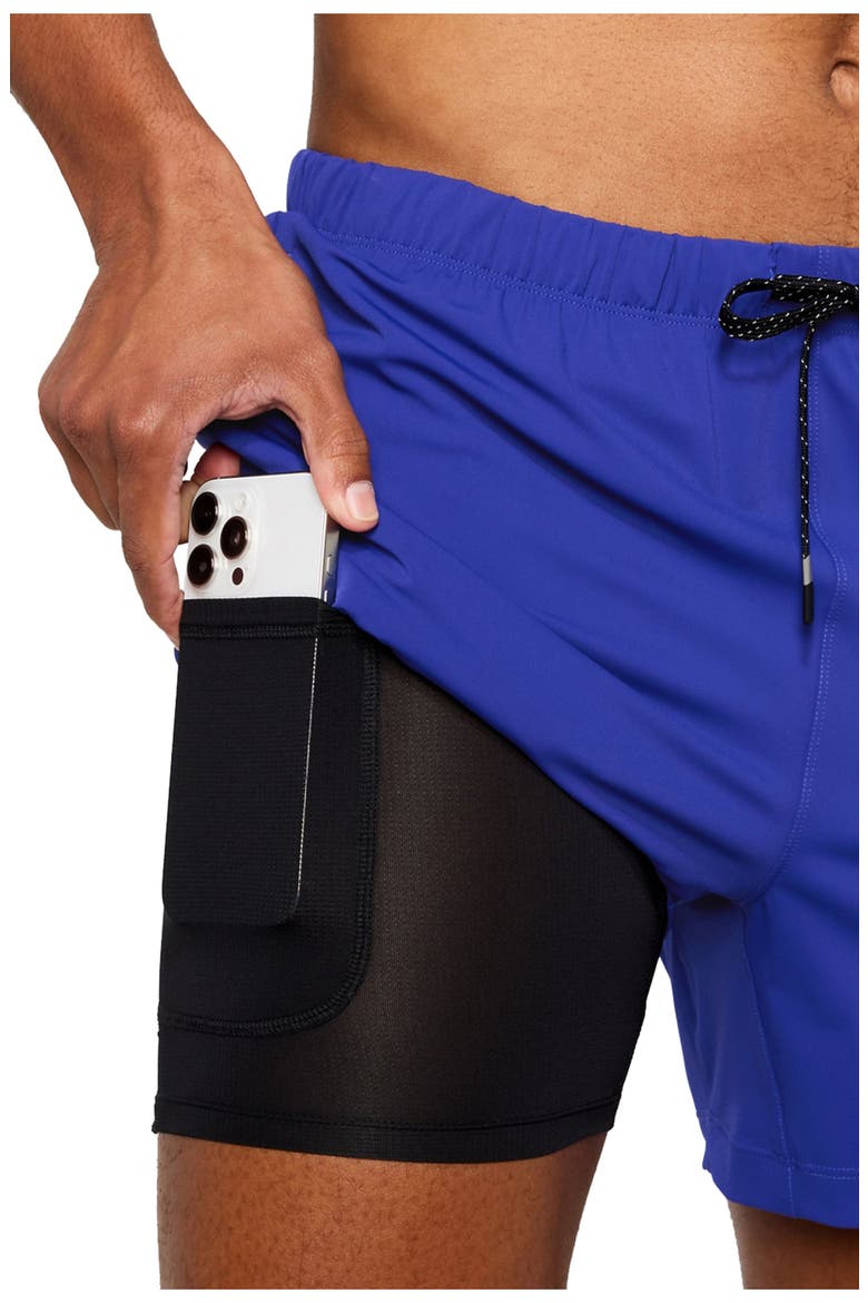 Men's The 5" One Short, Alternate, color, Admiral Blue