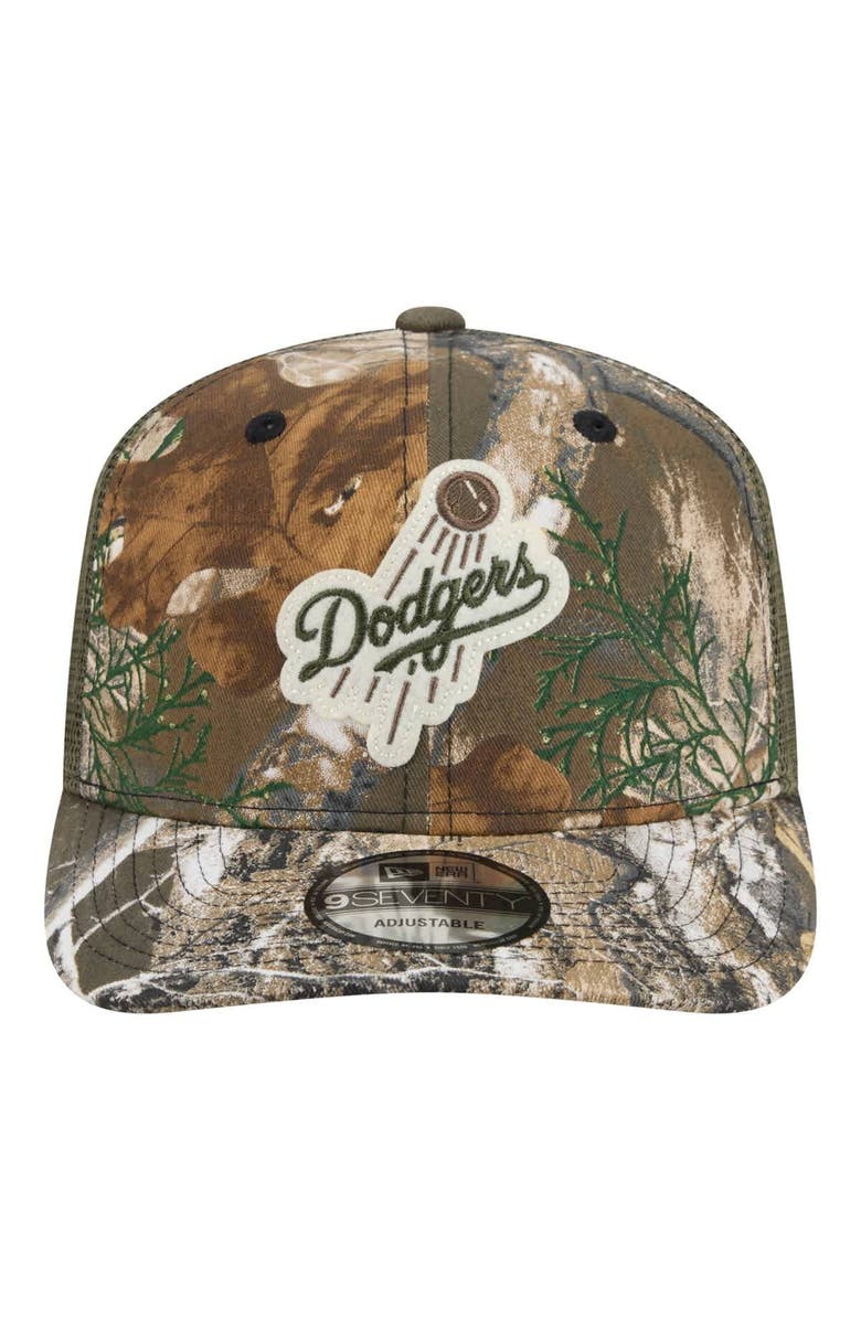 New Era Men's New Era Camo Los Angeles Dodgers Realtree 9SEVENTY Adjustable Hat, Alternate, color, Camo
