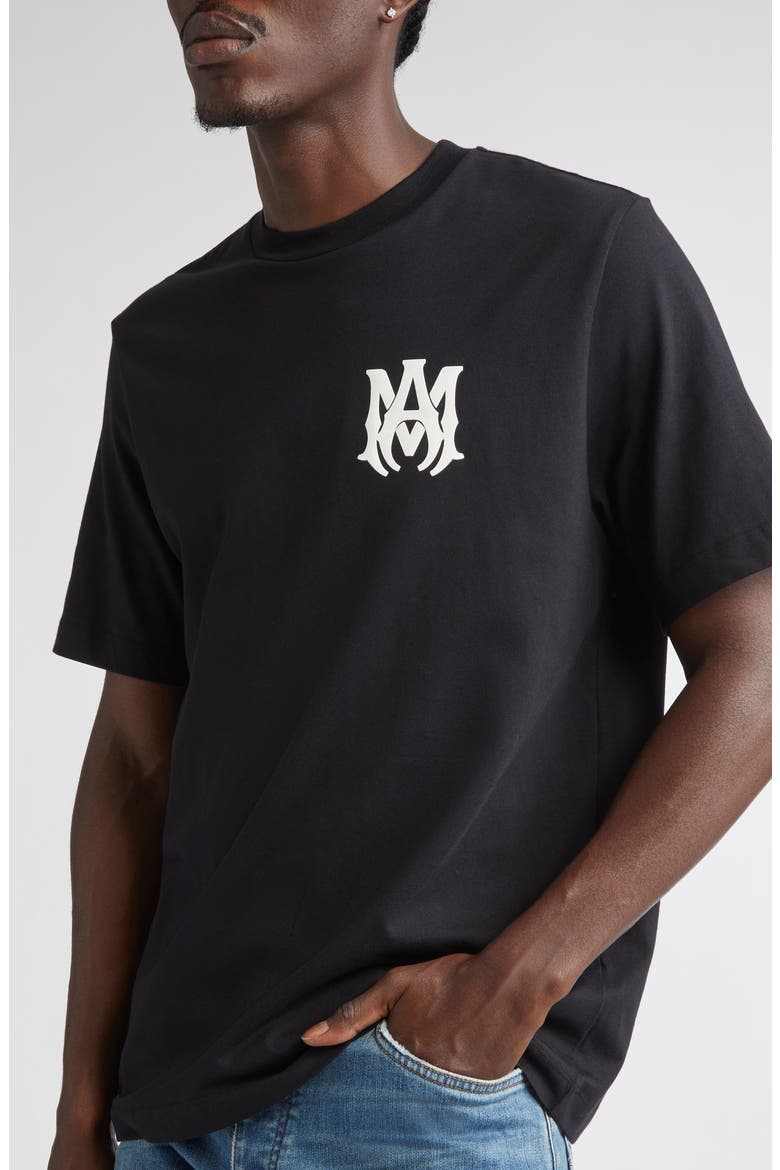 MA Core Logo Garphic T-Shirt, Alternate, color, BLACK