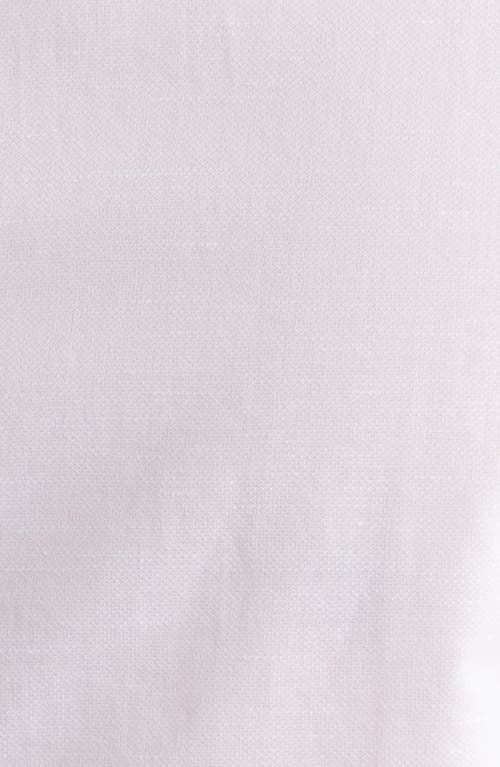 Jack Victor Danforth Stretch Cotton & Linen Blend Dress Shirt In Pink