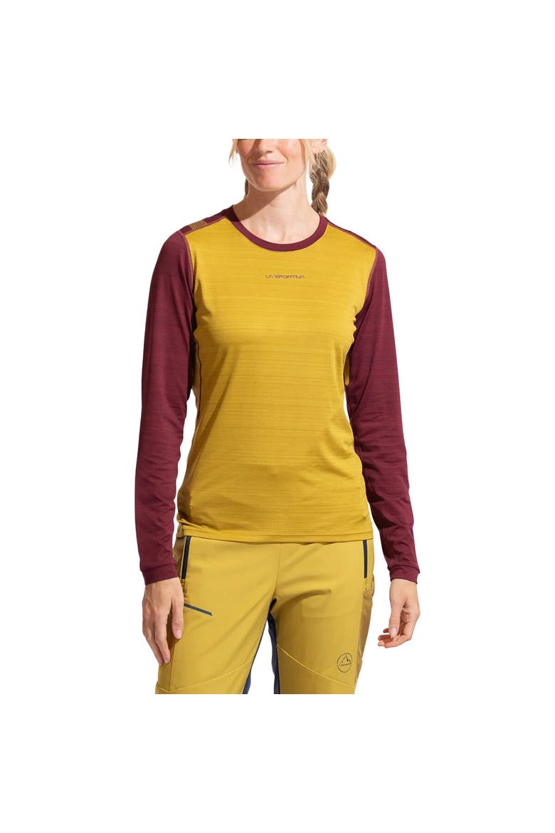 Tour Long-Sleeve Shirt - Women's, Main, color, Savana/Redwood