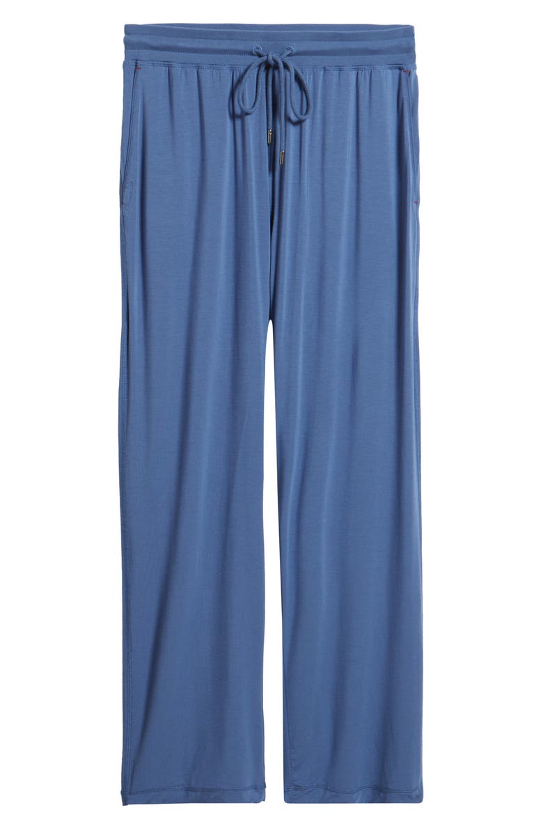 Daniel Buchler Stretch Modal & Silk Blend Pajama Pants, Alternate, color, Blue