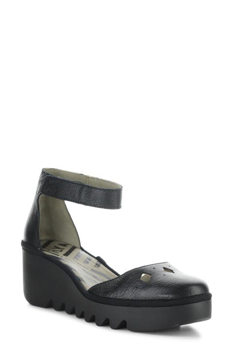 Boij Ankle Strap Platform Wedge Pump (Women)