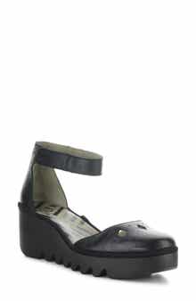 Boij Ankle Strap Platform Wedge Pump