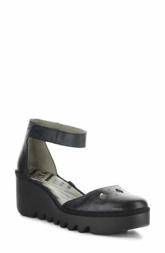 Boij Ankle Strap Platform Wedge Pump