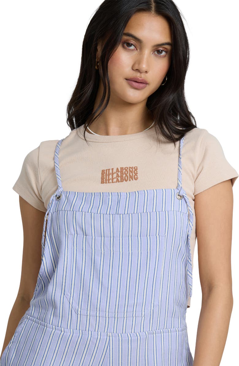 Billabong Wild Pursuit Short Overalls, Alternate, color, Twilight Blue
