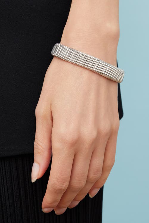 Oradina Meshmerize Me Bracelet In Silver