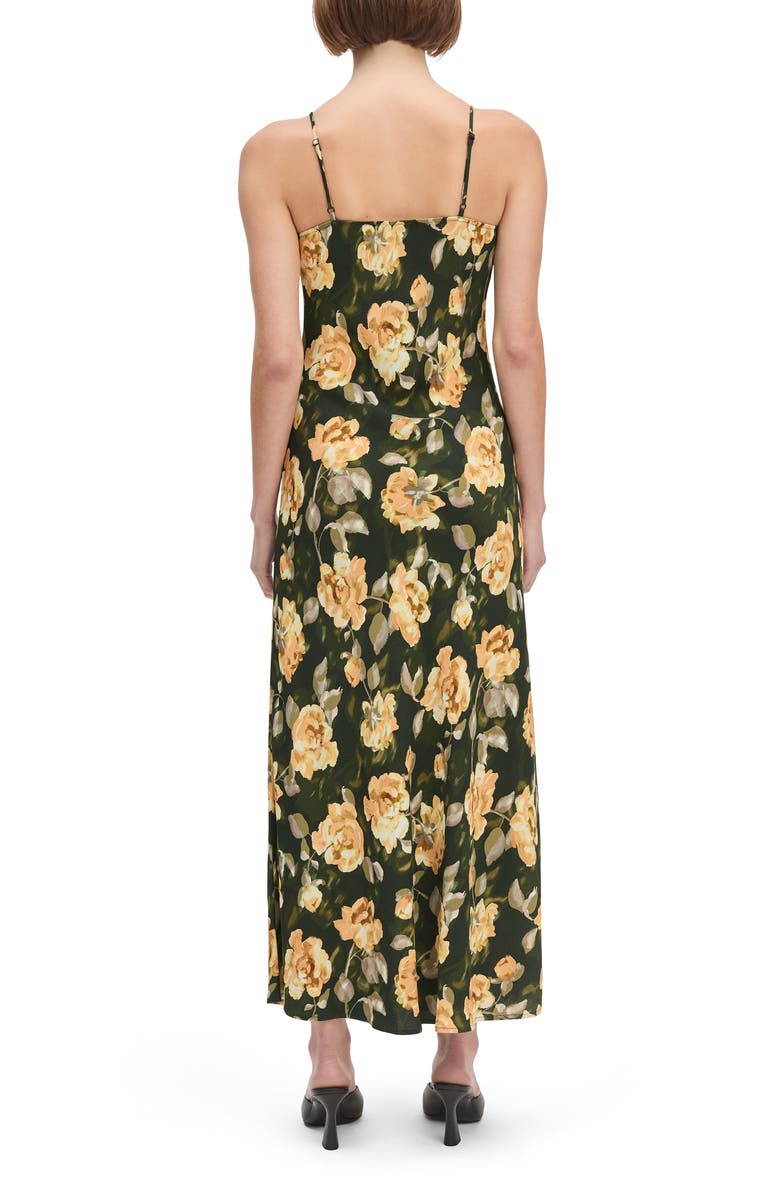 Favorite Daughter The Favorite Floral Maxi Slipdress, Alternate, color, Golden Flowerbed