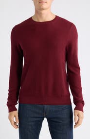 Nordstrom Cotton & Cashmere Crewneck Sweater