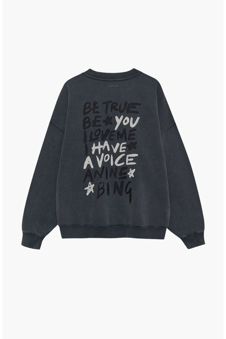 Miles Empowerment Sweatshirt, Alternate, color, Washed Black