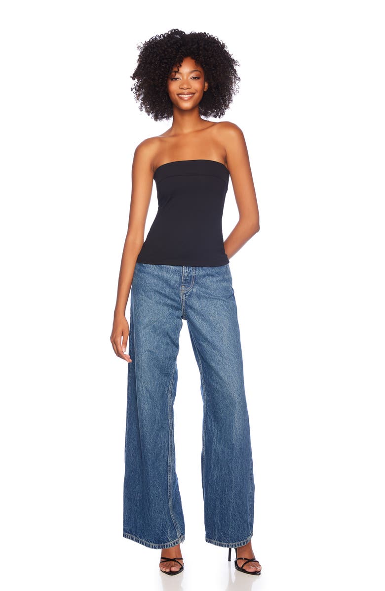 Susana Monaco Foldover Tube Top, Alternate, color,