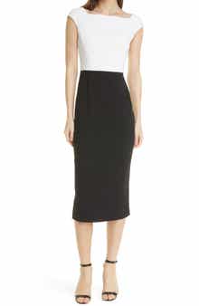 Ted Baker London Cap Sleeve Sheath Dress