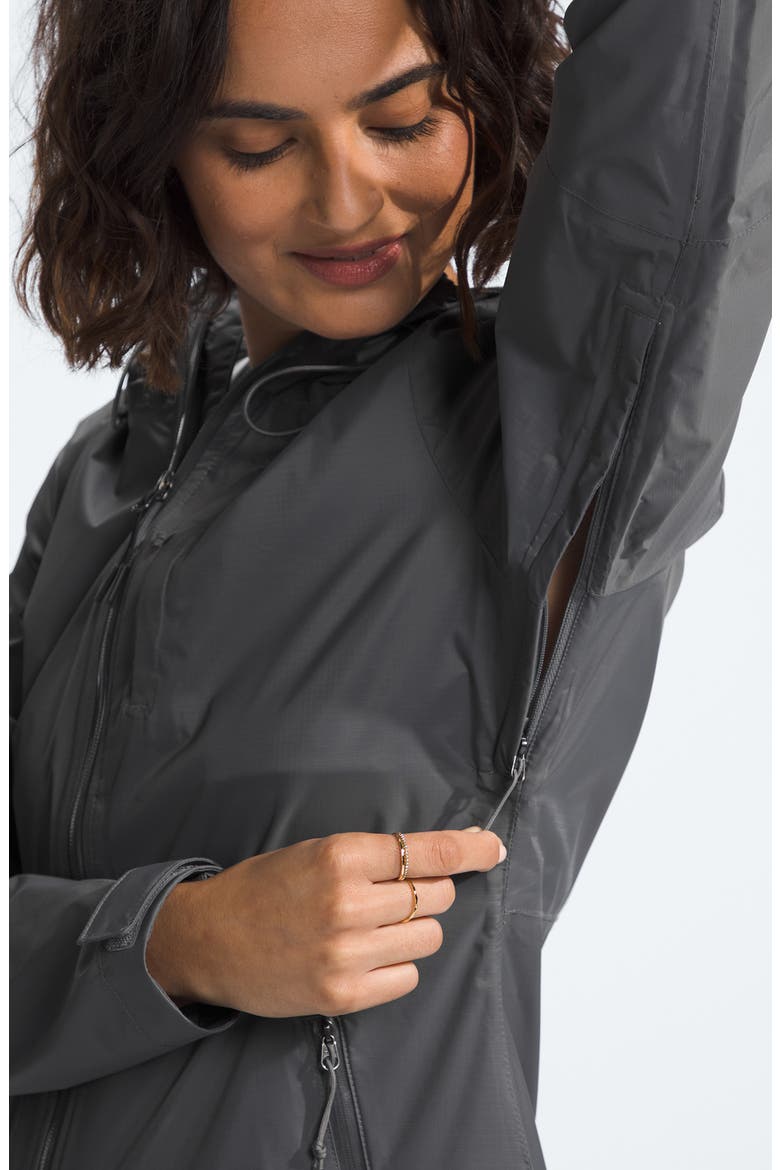 Alta Vista Water Repellent Hooded Jacket, Alternate, color, SMOKED PEARL