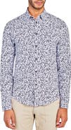 Brooklyn Brigade Mini Floral Recycled 4-Way Stretch Performance Long Sleeve Shirt