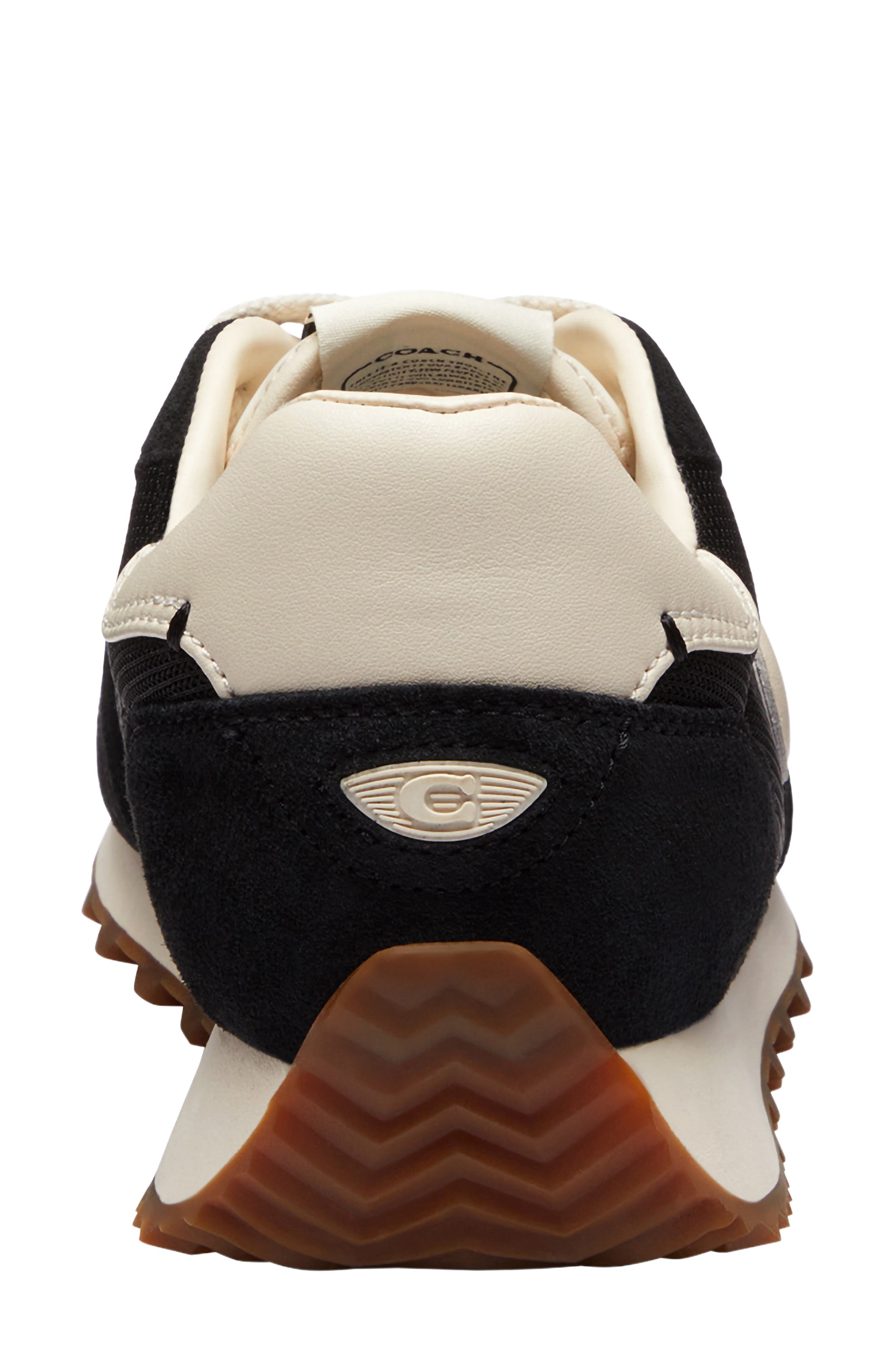 COACH Essental Sneaker, Alternate, color, Black/Chalk