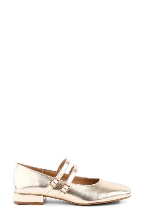 Shop Seychelles Frannie Mary Jane Pump In Light Gold