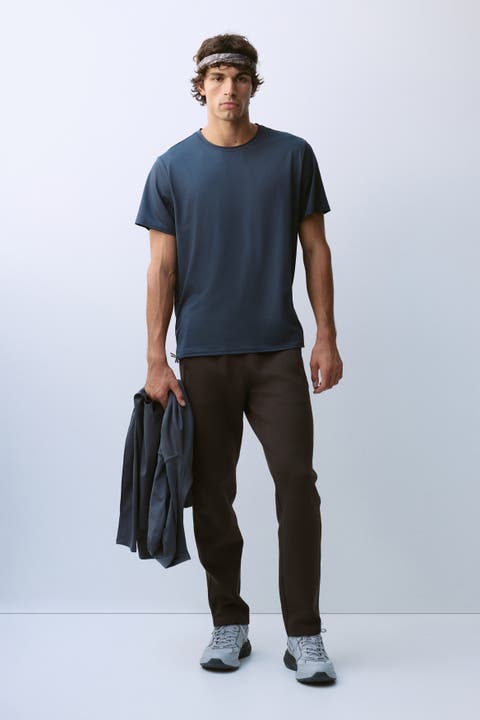 Regular-fit Tapered Sports Joggers With Drymove